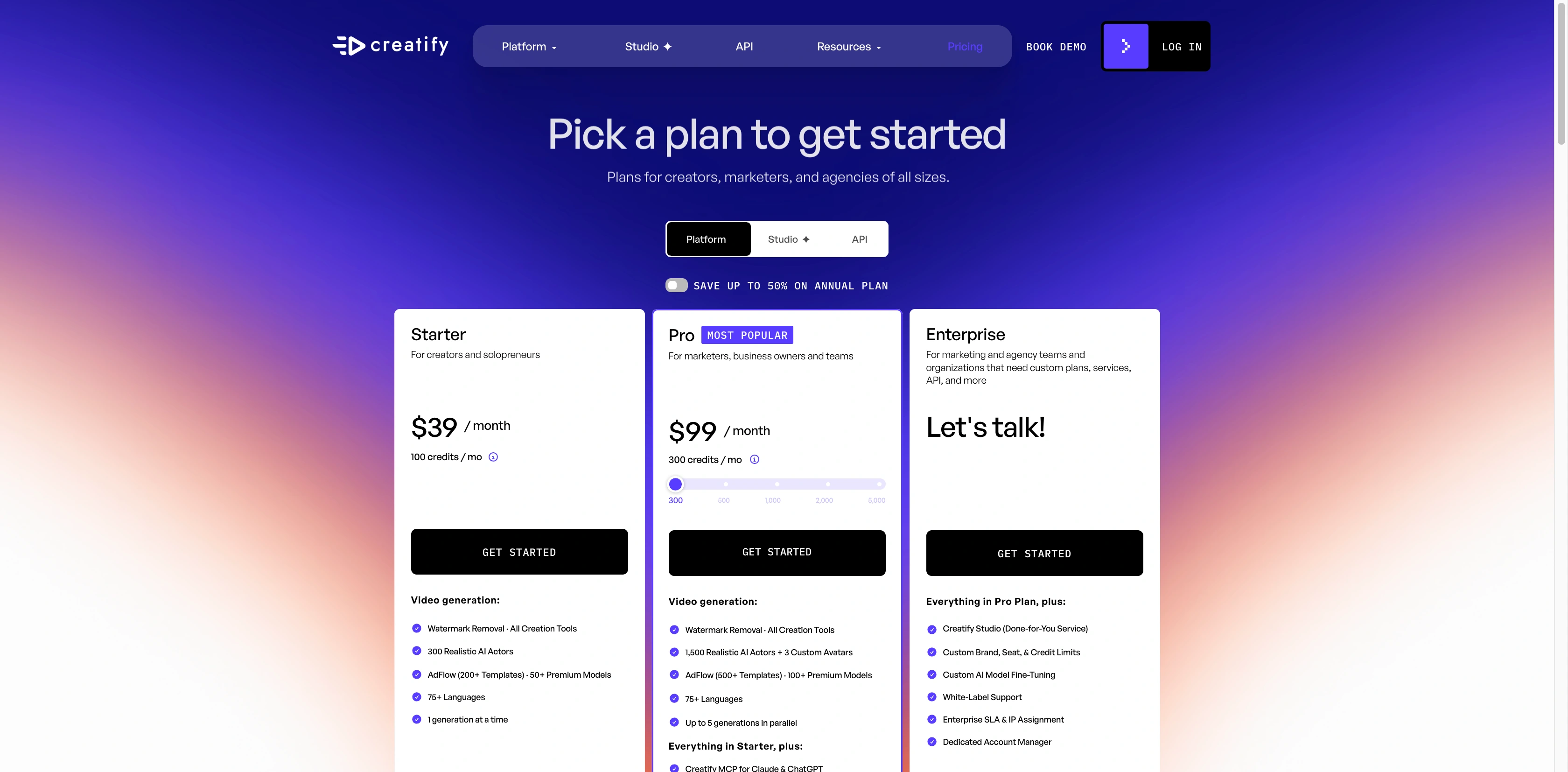 Creatify: полный цикл рекламы из ссылки на товар