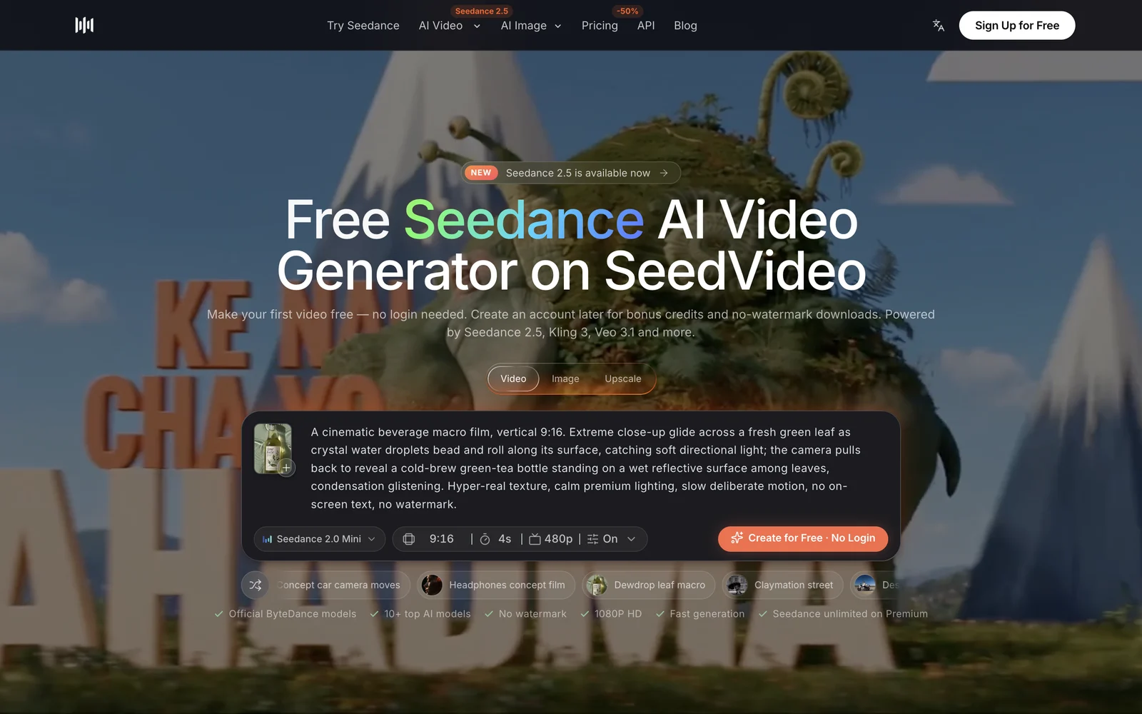 ¿Seedance gratis sin registro? Qué incluye la prueba sin cuenta