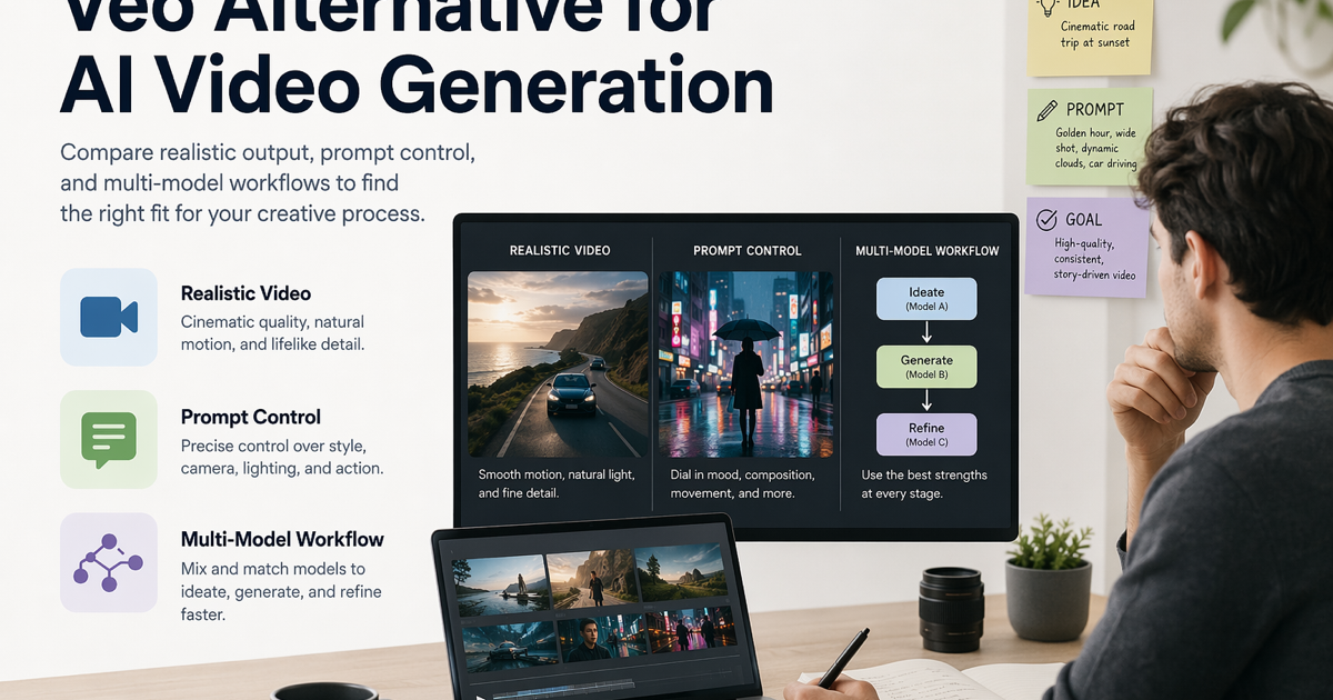 Veo alternative comparison for AI video generation.