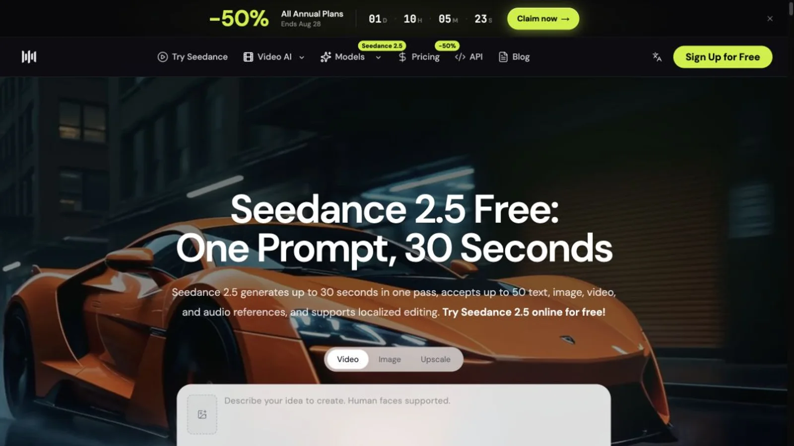 Seedance 2.5 创作者工作台